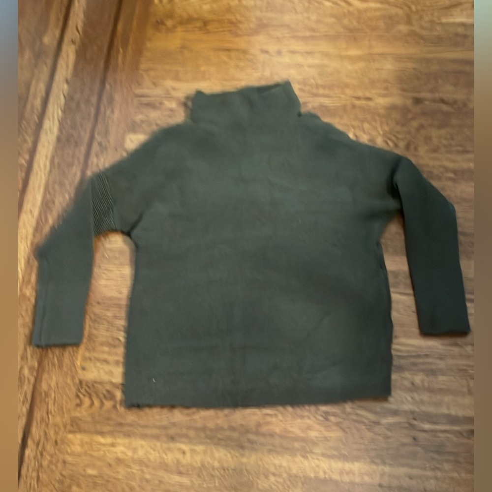 Women’s large dark green sweater